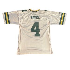 Reebok Green Bay Packets Brett Farve Jersey Size Medium